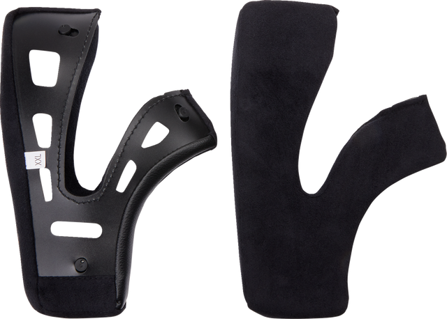 AGV X101 Cheek Pads Black 2XL - Helmet Replacement Part for AGV X101