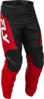 Fly Racing F 16 Pants for Motocross - Red/Black/White, Size 42, Durable 600D Polyester