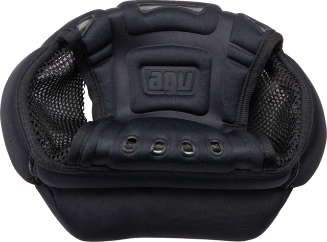 AGV K3 SV Liner Replacement Crown Pad - Black for AGV K3 SV Helmets - Size 2XL