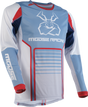 Moose Offroad Agroid Jersey - Gray/Blue Medium - Designed for Off-Road Vehicles