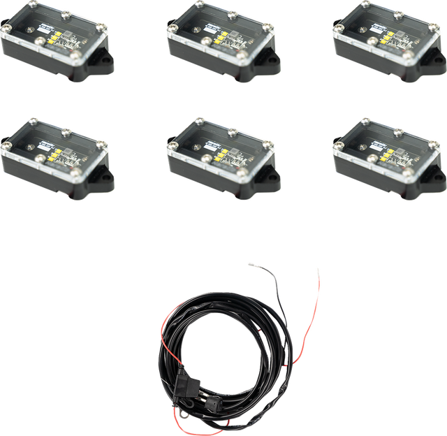 HERETIC Rock Light - Clear - 6 Pack 70023