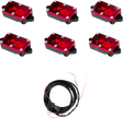 HERETIC Rock Light - Red - 6 Pack 70025