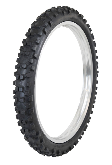 AMS Bite MX Front Tire 80/100-21 for Off-Road Vehicles with Enhanced Traction and Stability