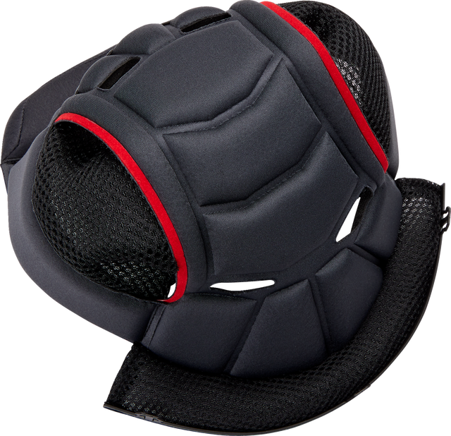 AGV K3 Helmet Liner - Gray - Large | Replacement Crown Pad for Motorcycle Helmet