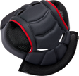 AGV K3 Helmet Liner - Gray - Small | Replacement Crown Pad for Motorcycle Helmets