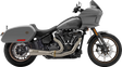 BASSANI XHAUST 2-into-1 The Ripper Short Road Rage Exhaust System - Stainless Steel 1S74SSE