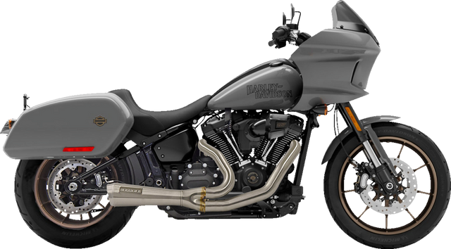 BASSANI XHAUST 2-into-1 The Ripper Short Road Rage Exhaust System - Stainless Steel 1S74SSE