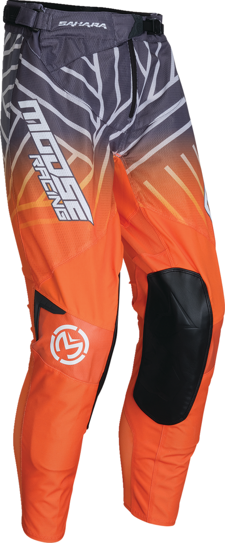 MOOSE OFFROAD Sahara Pants - Gray/Orange - US 28 2901-11444
