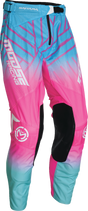 MOOSE OFFROAD Sahara Pants - Pink/Blue/White - US 32 2901-11471