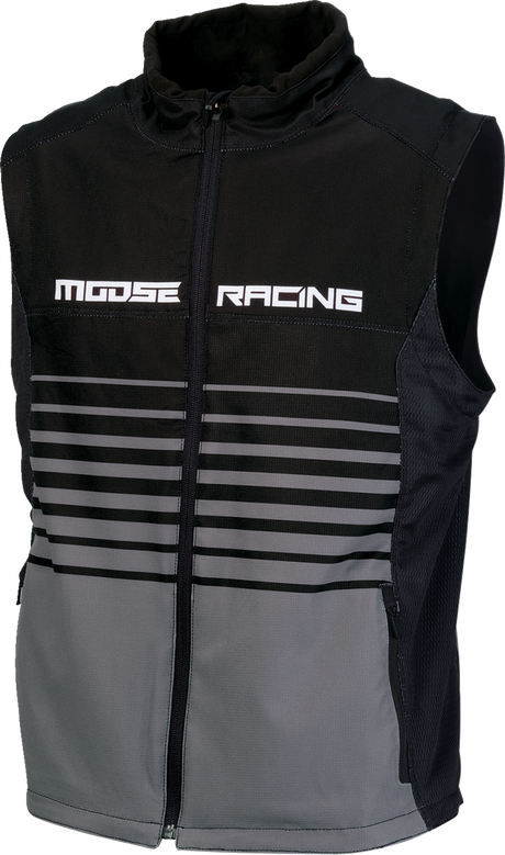 Moose Offroad Moto Vest 2830-0642 - Black/Gray for Motocross and Off-Road Vehicles, 2XL