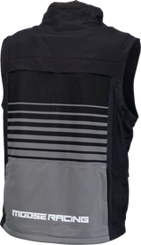Moose Offroad Moto Vest 2830-0642 - Black/Gray for Motocross and Off-Road Vehicles, 2XL
