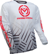 Moose Offroad Sahara Jersey - Black/White - Small - Compatible with Jeep Wrangler, Toyota Tacoma, Ford F-150, and more - Part 29107948
