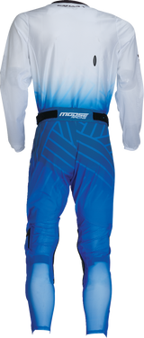 Moose Offroad Sahara Jersey - Blue/White - Medium - Designed for ATV and UTV Vehicles