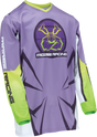 MOOSE OFFROAD Youth Agroid Mesh Jersey - Purple/White - XL 2912-2478