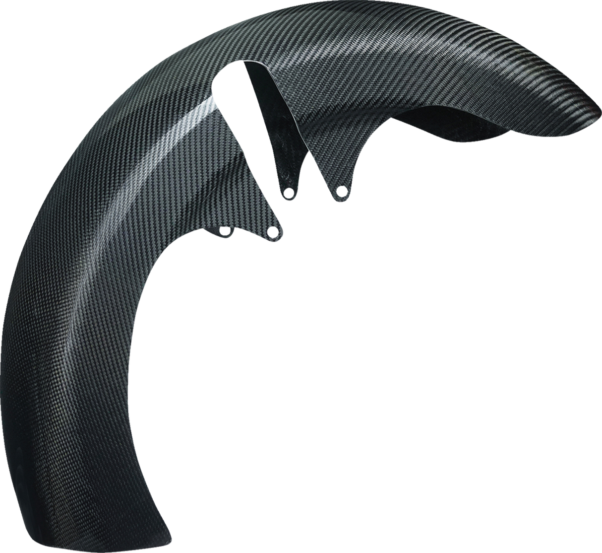 ARLEN NESS Front Fender - Fat Wrapper - 21" - Carbon Fiber - FLT '14-'23 210-025