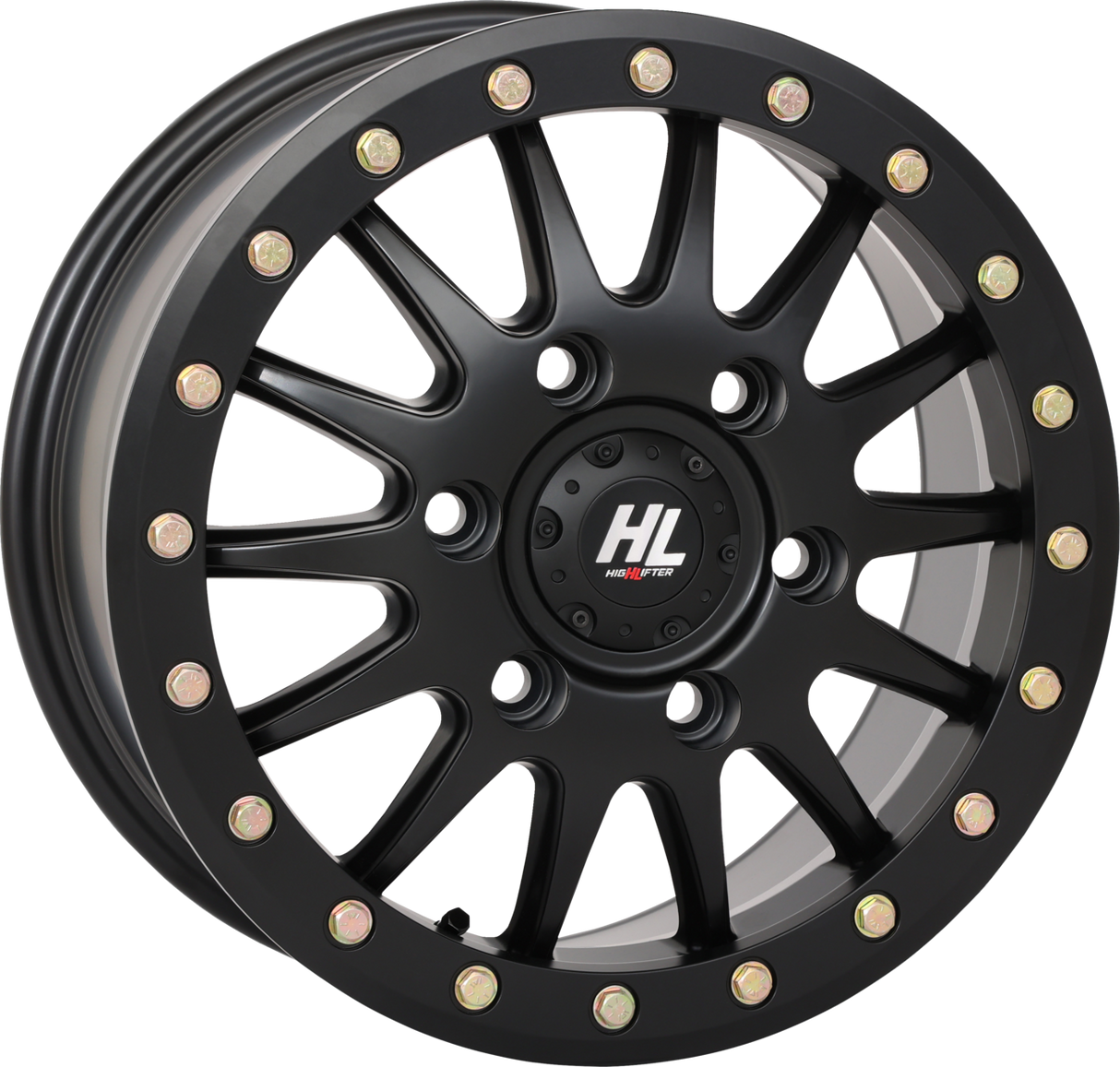 HIGH LIFTER Wheel - HL24 - Front/Rear - Black - 15x7 - 6/5.5 - 5+2 (+38 mm) 15HL24-1465