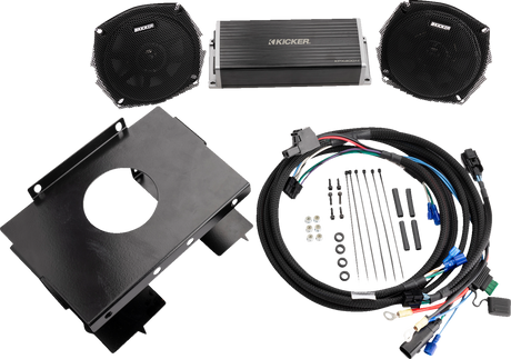 KICKER 50HDR982 Speaker and Amplifier Kit for Harley-Davidson Road Glide