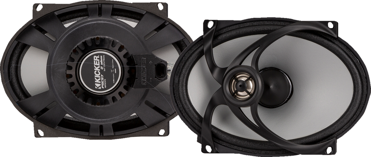KICKER 5 x 7 Inch 2 Ohm Speaker 48PSC572 - Compatible with Ford F-150, Chevrolet Silverado, Dodge Ram, Toyota Tundra, and Honda Ridgeline