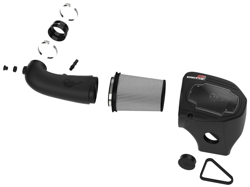 aFe Momentum GT Cold Air Intake System with Pro DRY S Filter for Dodge Challenger 2011-2023 V8 5.7L with Shaker Hood
