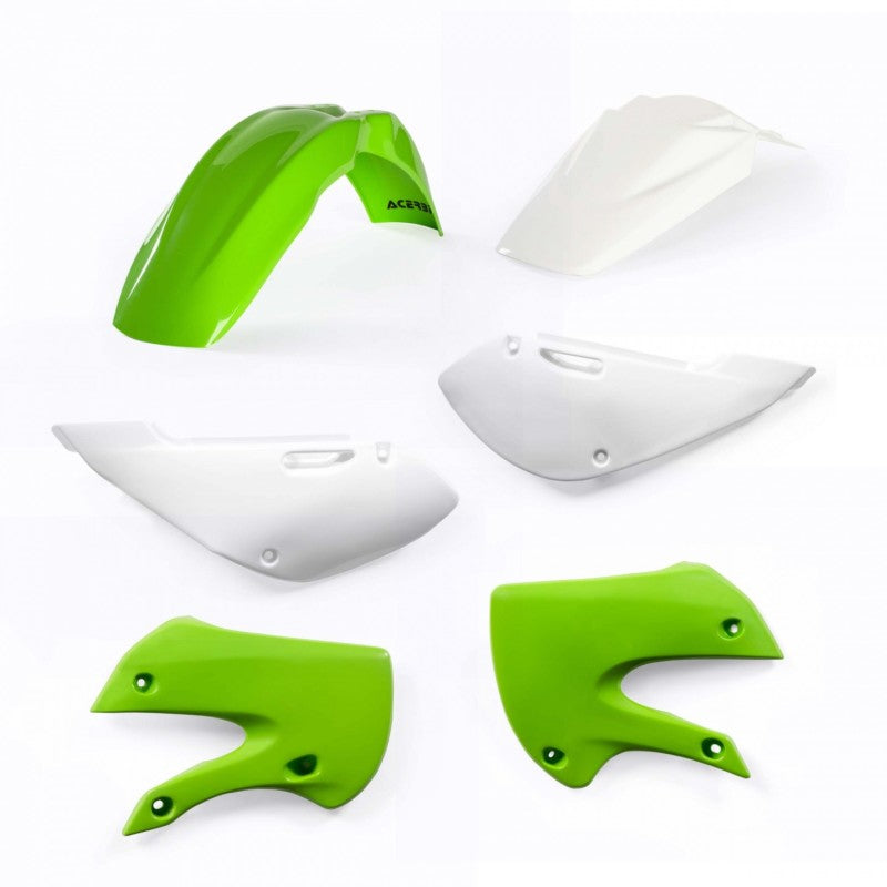 Acerbis Part Number 2041070206 Powersports Plastic Kit for Kawasaki KLX110, Suzuki DRZ110, Kawasaki/Kawasaki RM/KX65 2000-2024