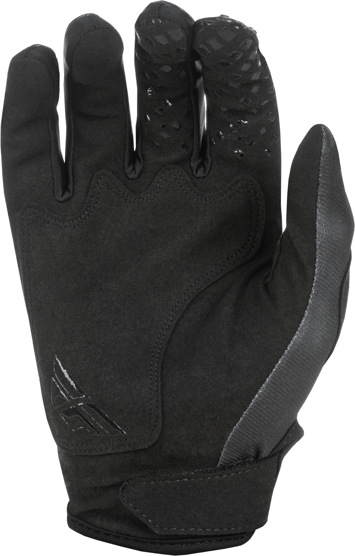 Fly Racing Kinetic Sym Gloves Black/White for Motorcycle Riding - Size 3X, Fits Honda, Yamaha, Kawasaki, Suzuki, and More