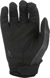 Fly Racing Kinetic Sym Gloves Black/White - Lightweight Race Gloves for Motorsports