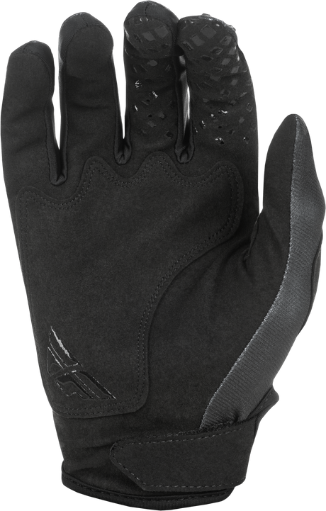 Fly Racing Kinetic Sym Gloves Black/White XS - Lightweight Race Gloves for Motorcycle and ATV