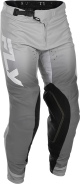 Fly Racing Evolution DST Pants for Motocross - White/Grey Size 28 with Advanced Fit and Ventilation