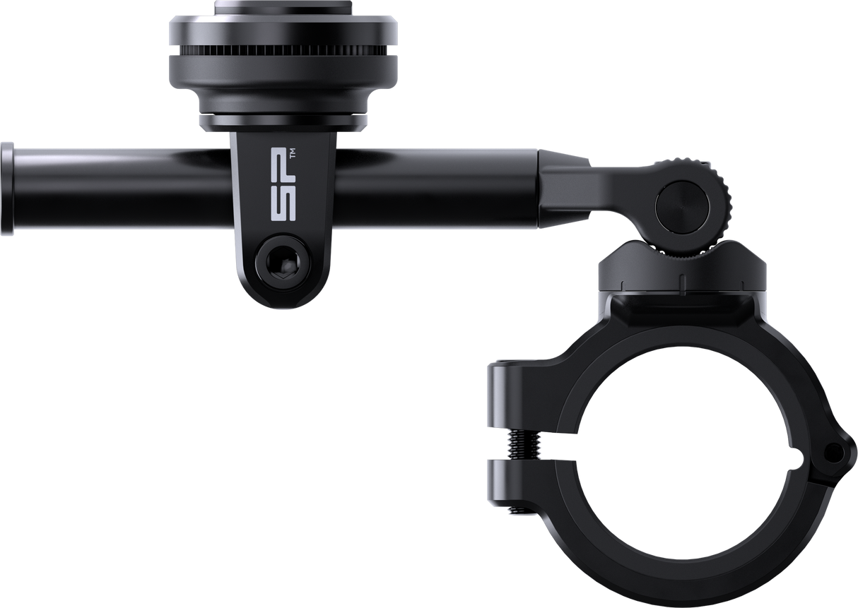 SP CONNECT Moto Mount 3D for 1.5-inch Handlebars – Universal Motorcycle Phone Mount with 360° Adjustment and Vibration Reduction
