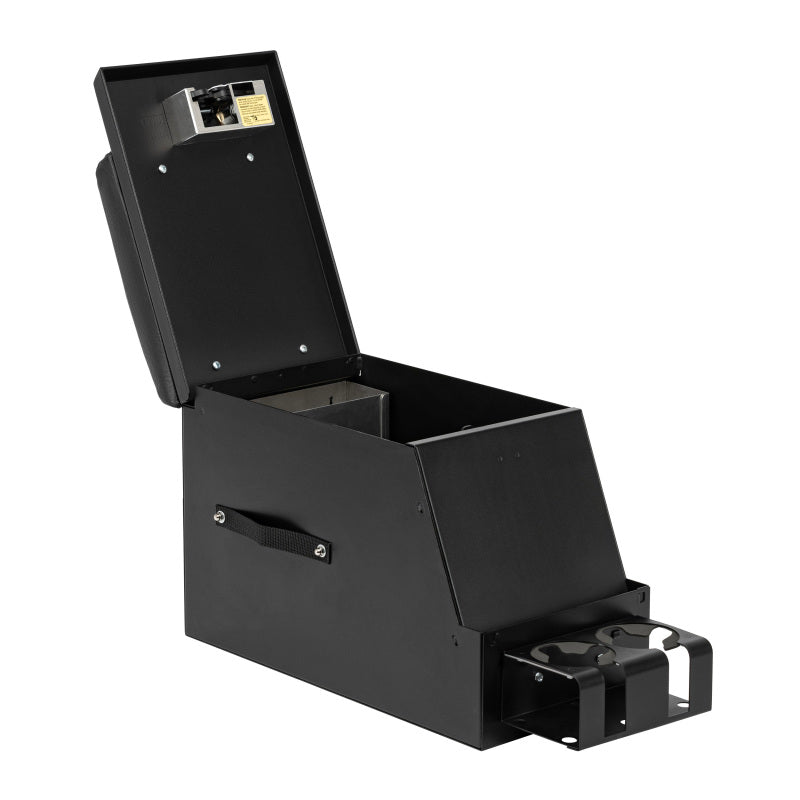 Tuffy Products Series II Center Console 10-Inch Black - Secure Storage for Powersports Vehicles