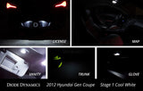 Diode Dynamics 10-16 Hyundai Genesis Coupe Interior Kit Stage 1 - Cool - White