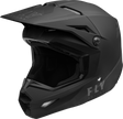 Fly Racing Kinetic Lite Helmet Solid Matte Black for Motorcycle & ATV