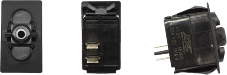 XTC Power Products SW12-NN000000 Dash Switch Body with Momentary No LED for UTVs and Marine Vehicles