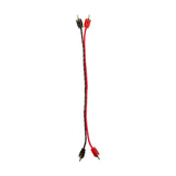DS18 Level 1 RCA Audio Cable 1 Foot for Car Audio Systems