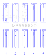 King Engine Bearings Audi A4 1.8L AEB (Size STDX) Performance Main Bearing Set