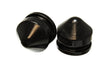 Energy Suspension Hyper-Flex Front Control Arm Bump Stop Set for 2002-2005 Dodge Ram 1500 - Black, Part #5.6112G
