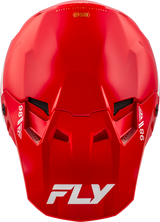 Fly Racing Formula CC Objective Helmet for Motorcycles - Red/White, XS - Lightweight Impact Protection for Off-Road and Street Vehicles