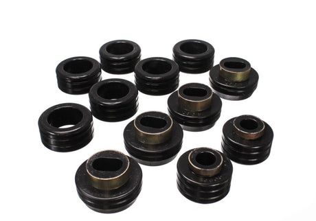 Energy Suspension 3.4130G Hyper-Flex Black Cab Mount Set for GM S-10/S-15 and Isuzu Hombre – 1996-2004 Models