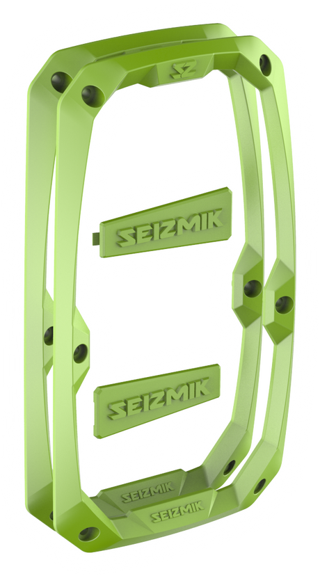 Seizmik Embark Mirror Green Trim Kit for UTVs - Versatile 360° Rotation with Impact-Resistant Housing