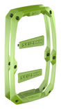Seizmik Embark Mirror Green Trim Kit for UTVs - Versatile 360° Rotation with Impact-Resistant Housing