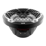 DS18 NXL-12SUB/BK Marine 12-Inch Subwoofer with RGB Lights, 350 Watts RMS, 4 Ohm Single Voice Coil for Powersports Vehicles