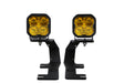 Diode Dynamics 14-19 Silverado/Sierra SS3 LED Ditch Light Kit - Sport Yellow Combo
