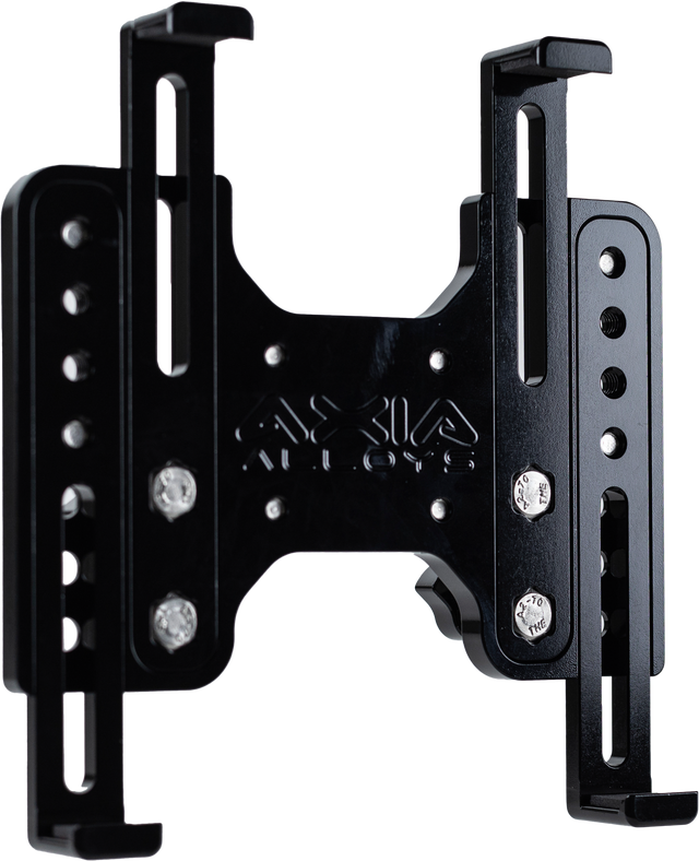 AXIA MODTAB-BK Ipad/Tablet Cradle End Adapter for Device Mounting Arm — Universal Fit for UTV, ATV, and Vehicle Cages