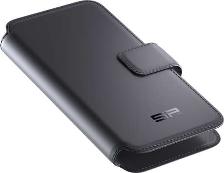 SP CONNECT Magnetic Flip Cover SPC+ Black for Phones Up to 6.7 Inches - Model 52842