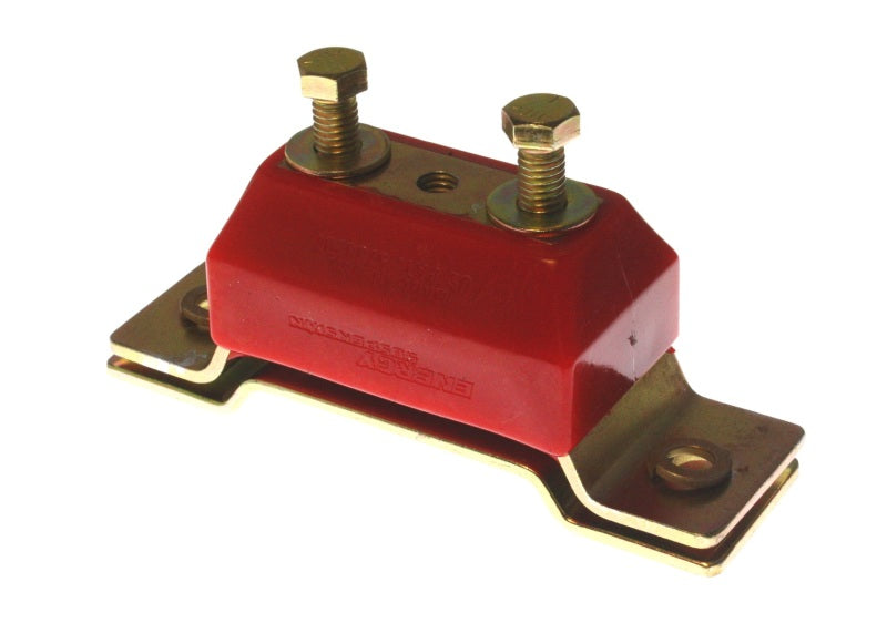 Energy Suspension 4.1104R Red Performance Transmission Mount for Ford Thunderbird, Mercury Cougar, Lincoln Capri, and Mustang - Fits 1980-1988 Models