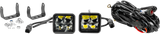 OPEN TRAIL HML-9540 10 Stealth LED Pods Spot for Jeep Wrangler and Toyota Tacoma