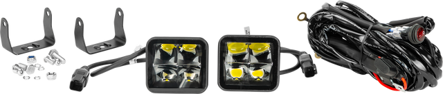 OPEN TRAIL HML-9540 10 Stealth LED Pods Spot for Jeep Wrangler and Toyota Tacoma