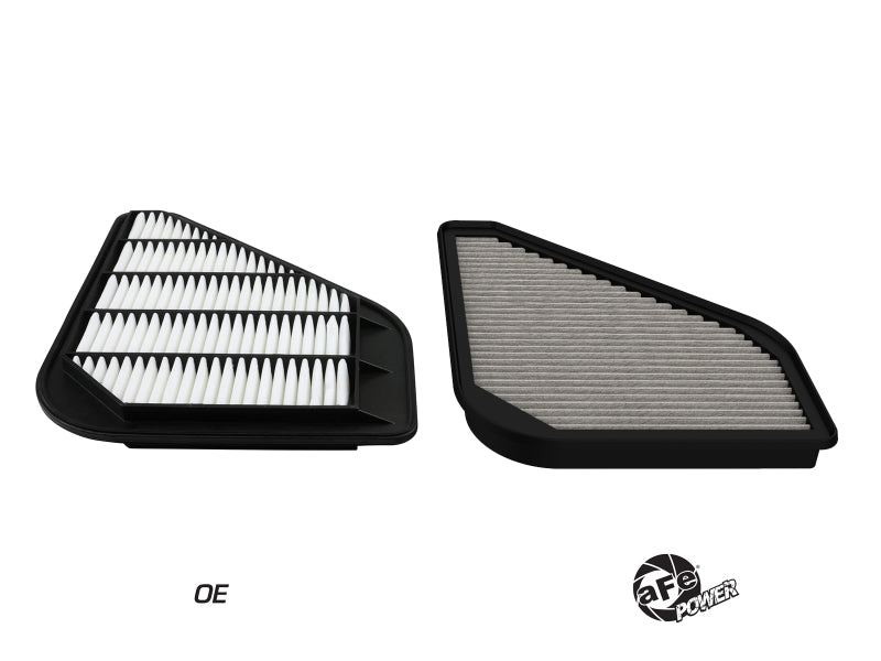 aFe Magnum FLOW OE Replacement Air Filter with Pro DRY S Media for Chevrolet Traverse 2009-2017 3.6L V6