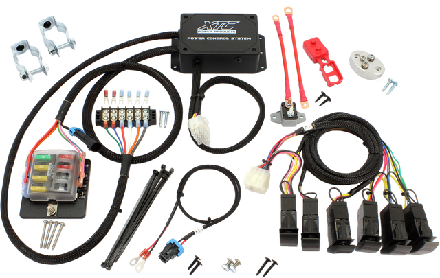 XTC Power Products Plug N Play Power Control System with 6 Switches – Compatible with Ford F-150, RAM 1500, Chevy Silverado, and Jeep Wrangler