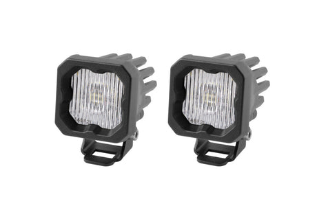Diode Dynamics Stage Series C1 LED Pod - White SAE Fog Standard ABL (Pair)